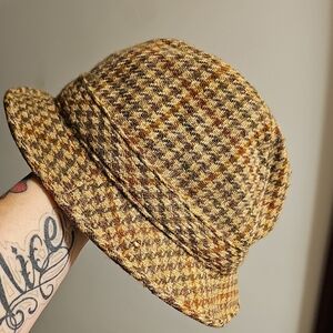 Vintage Eaton's Tweed Plaid Hat